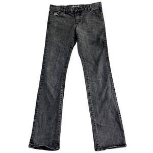 Fallen Skater Chris Cole Men's 32 X 31 Faded Black Wash Denim Jeans Vintage